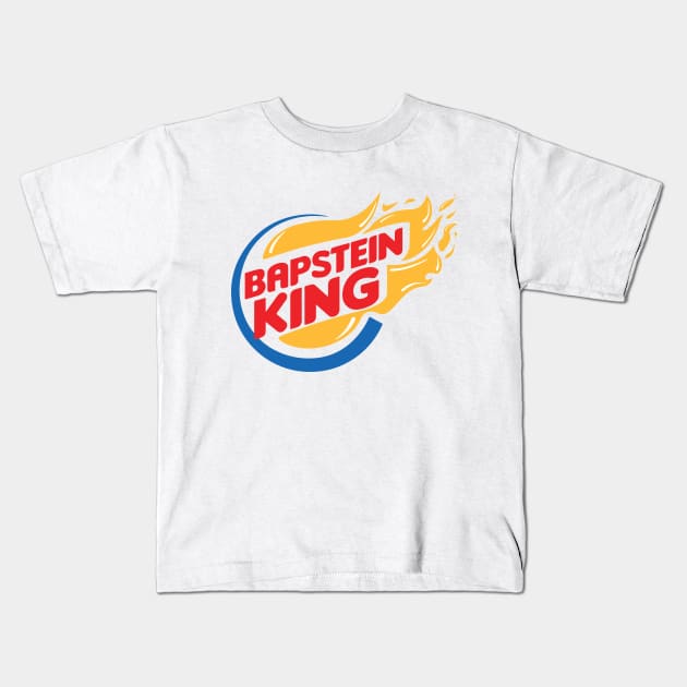 Bapstein (Burger) King Comet Kids T-Shirt by Expandable Studios